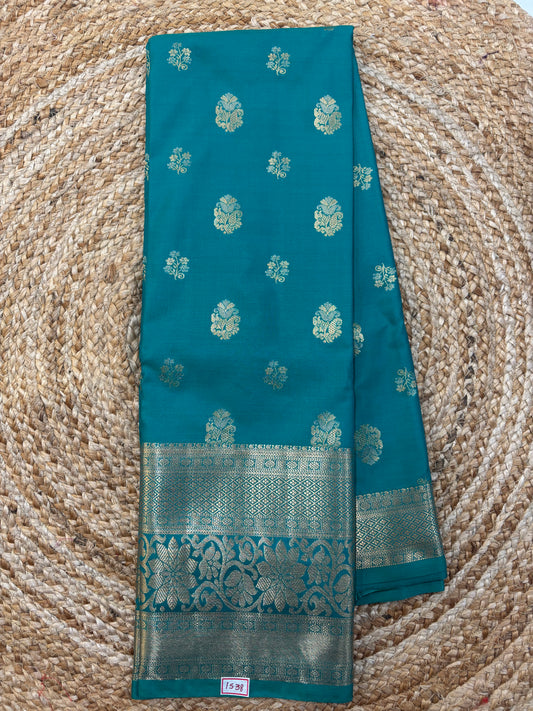 Semi Kanchi Butta Sarees