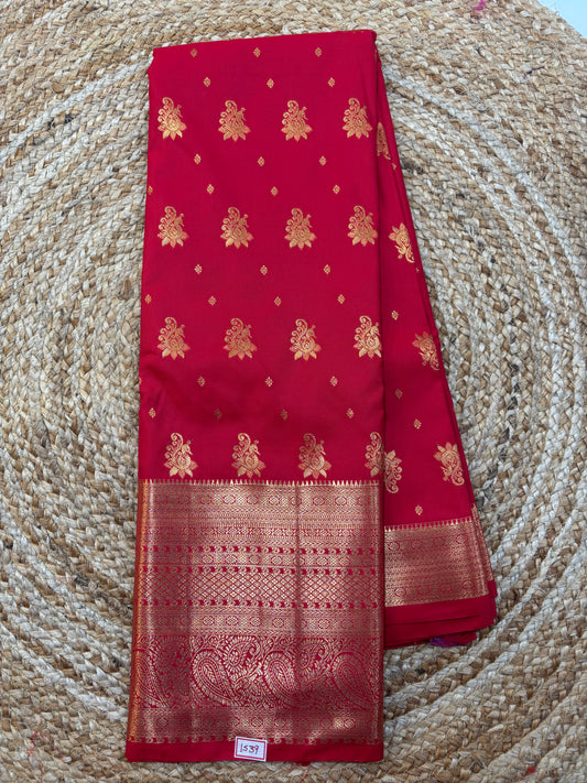 Semi Kanchi Butta Sarees