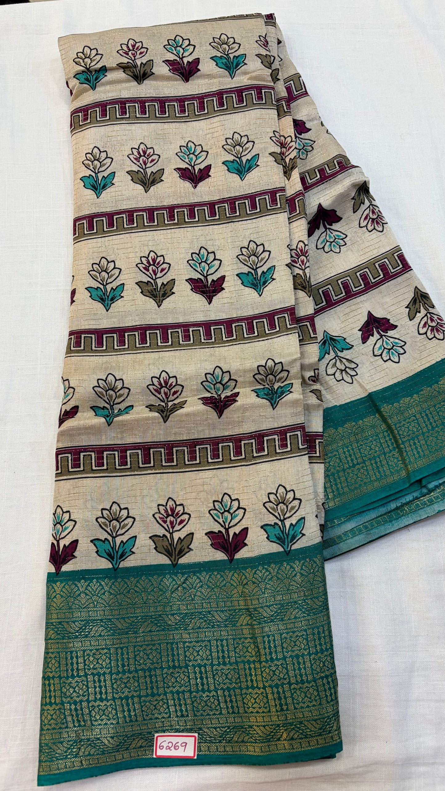 Pure Dola Silk Saree with heavy blouse