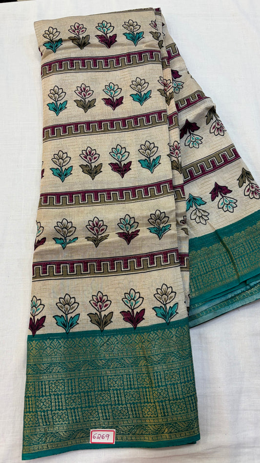 Pure Dola Silk Saree with heavy blouse
