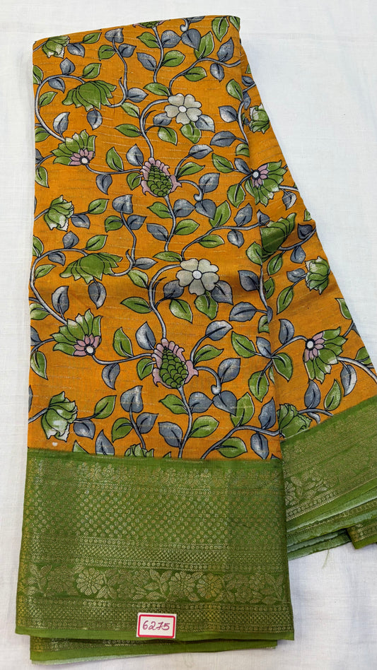 Pure Dola Silk Saree with heavy blouse