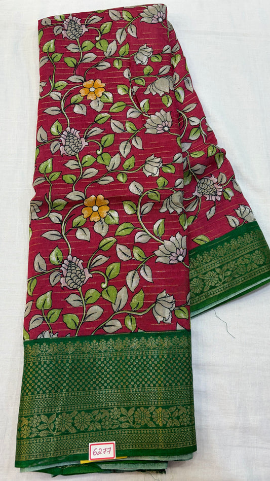 Pure Dola Silk Saree with heavy blouse