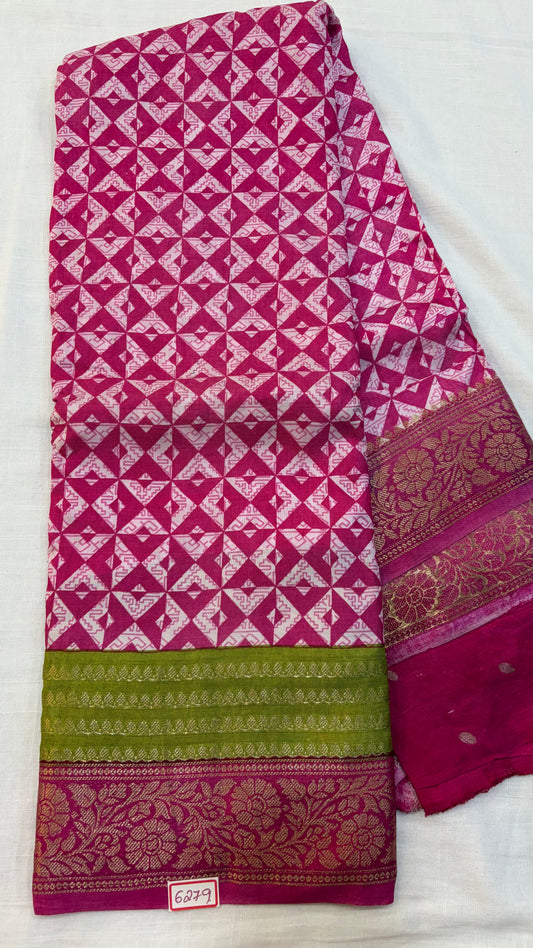 Pure Dola Silk Saree with heavy blouse