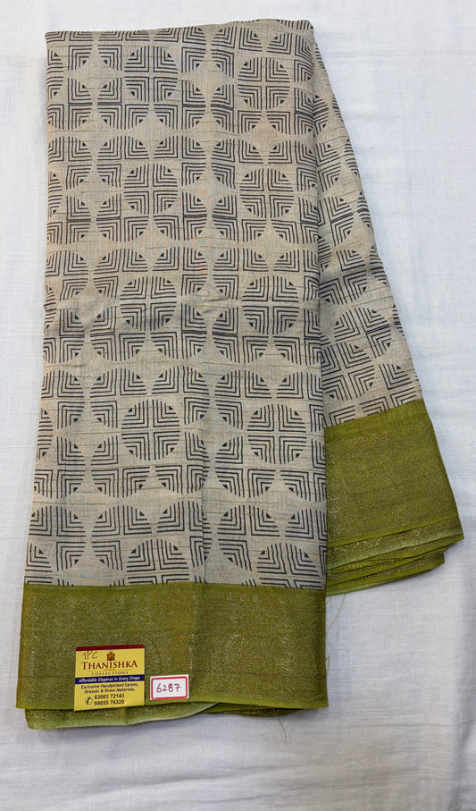 Pure Dola Silk Saree with heavy blouse