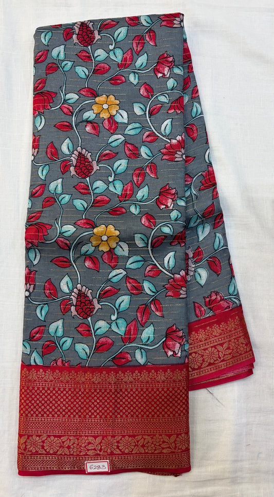 Pure Dola Silk Saree with heavy blouse