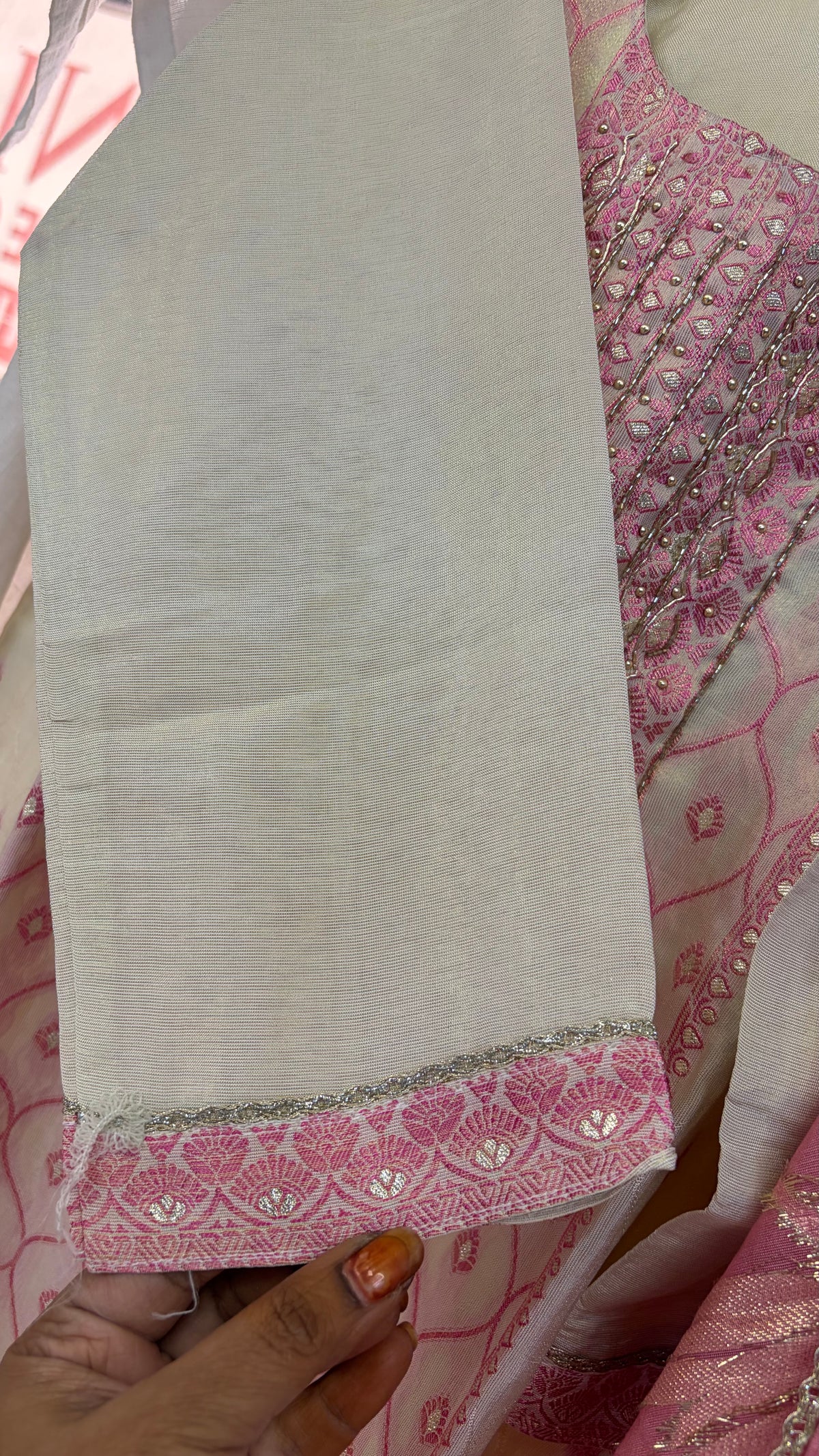 Banaras Weaving Kurti Set