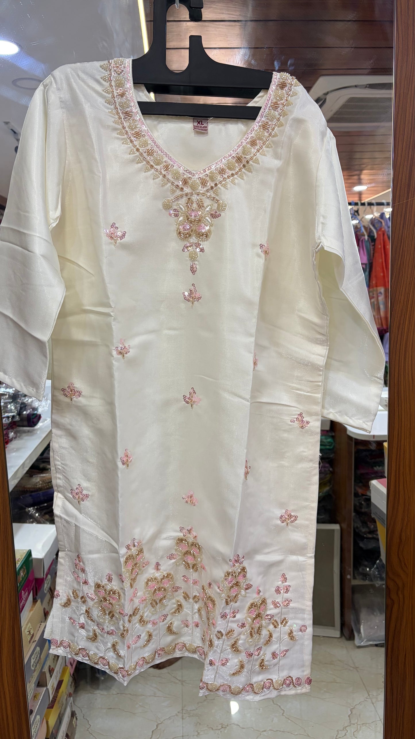 Tissue Embroidery Coord Set
