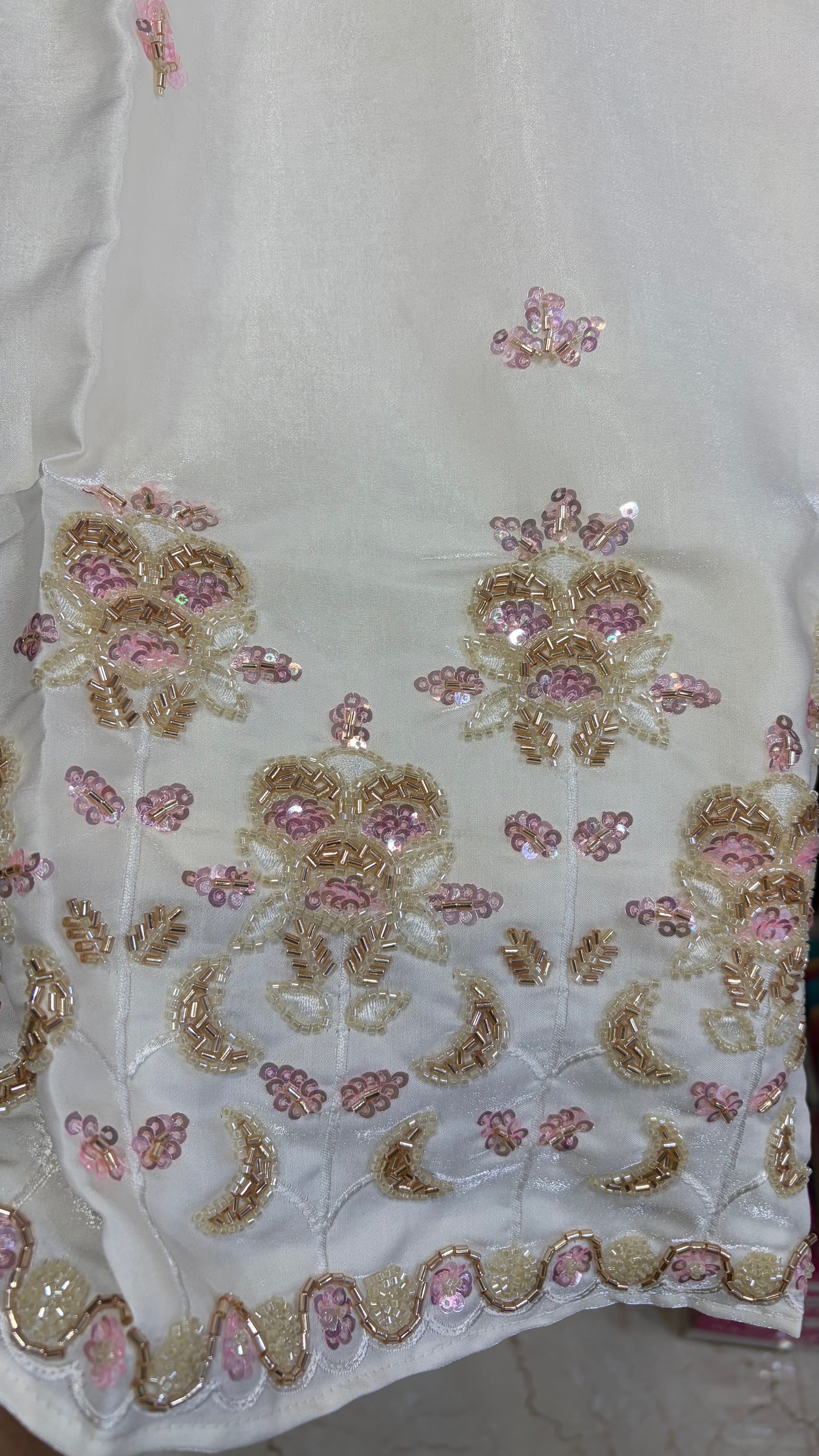Tissue Embroidery Coord Set