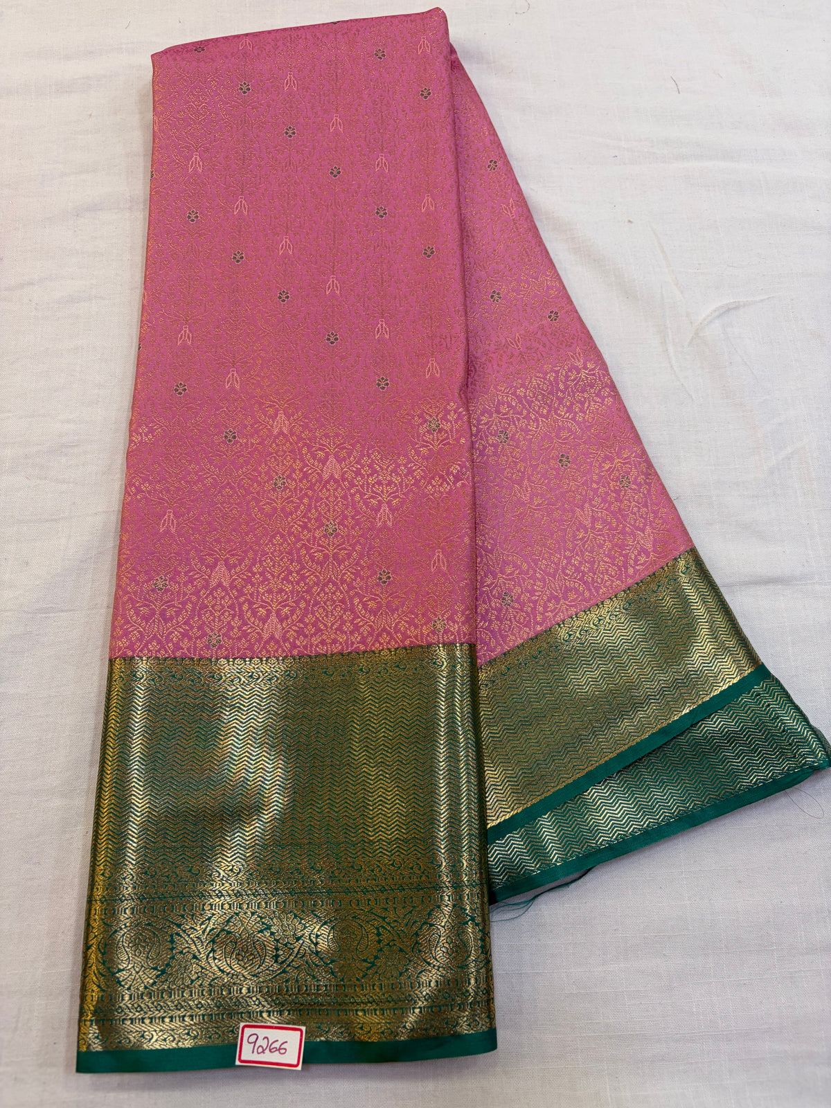 Semi Kanchi Pattu Saree - Pencil Work