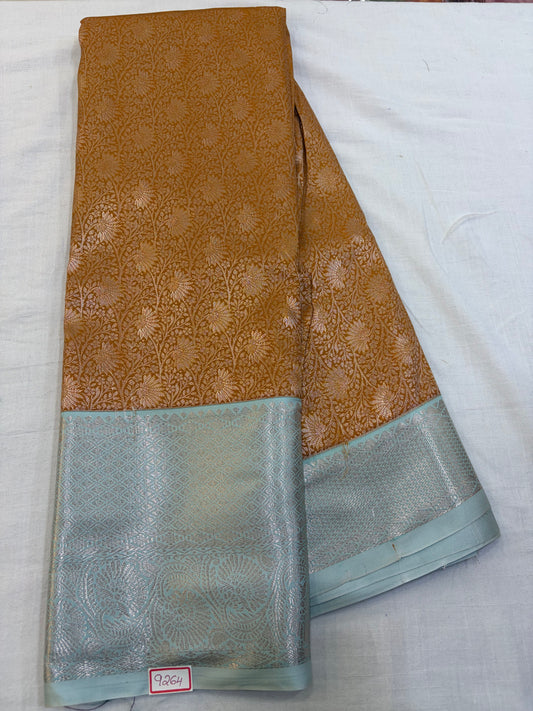 Semi Kanchi Pattu Saree - Pencil Work