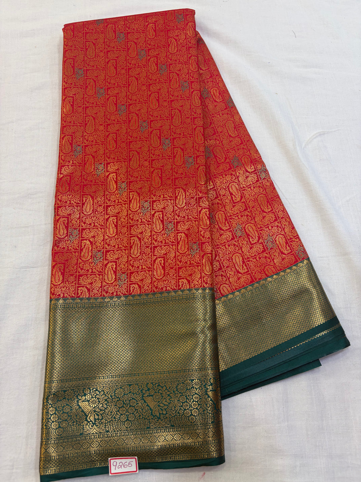 Semi Kanchi Pattu Saree - Pencil Work