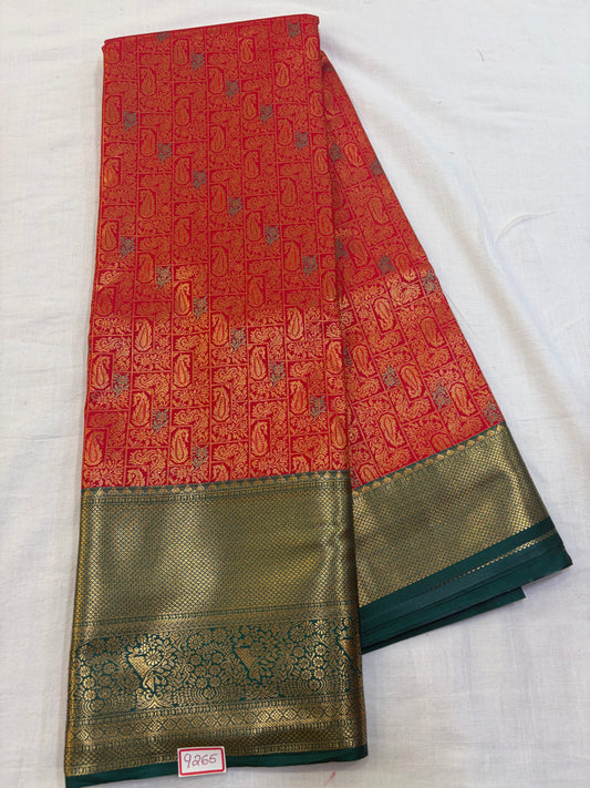 Semi Kanchi Pattu Saree - Pencil Work