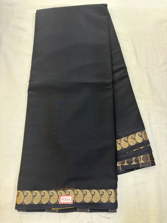 Mysore Crepe Self Color Sarees