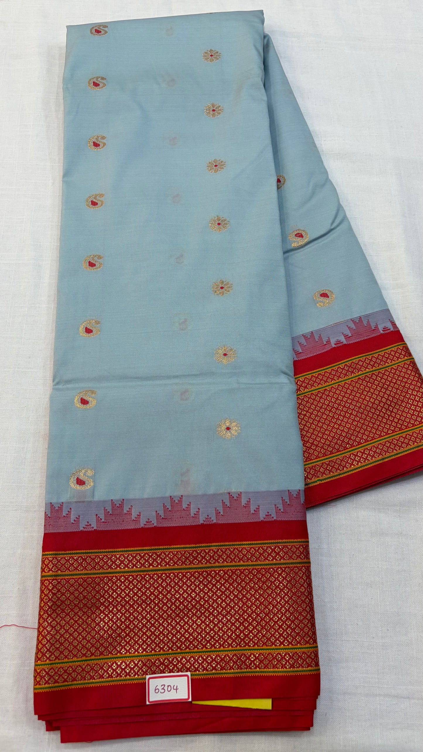 Semi Gadwal Paithani  Saree