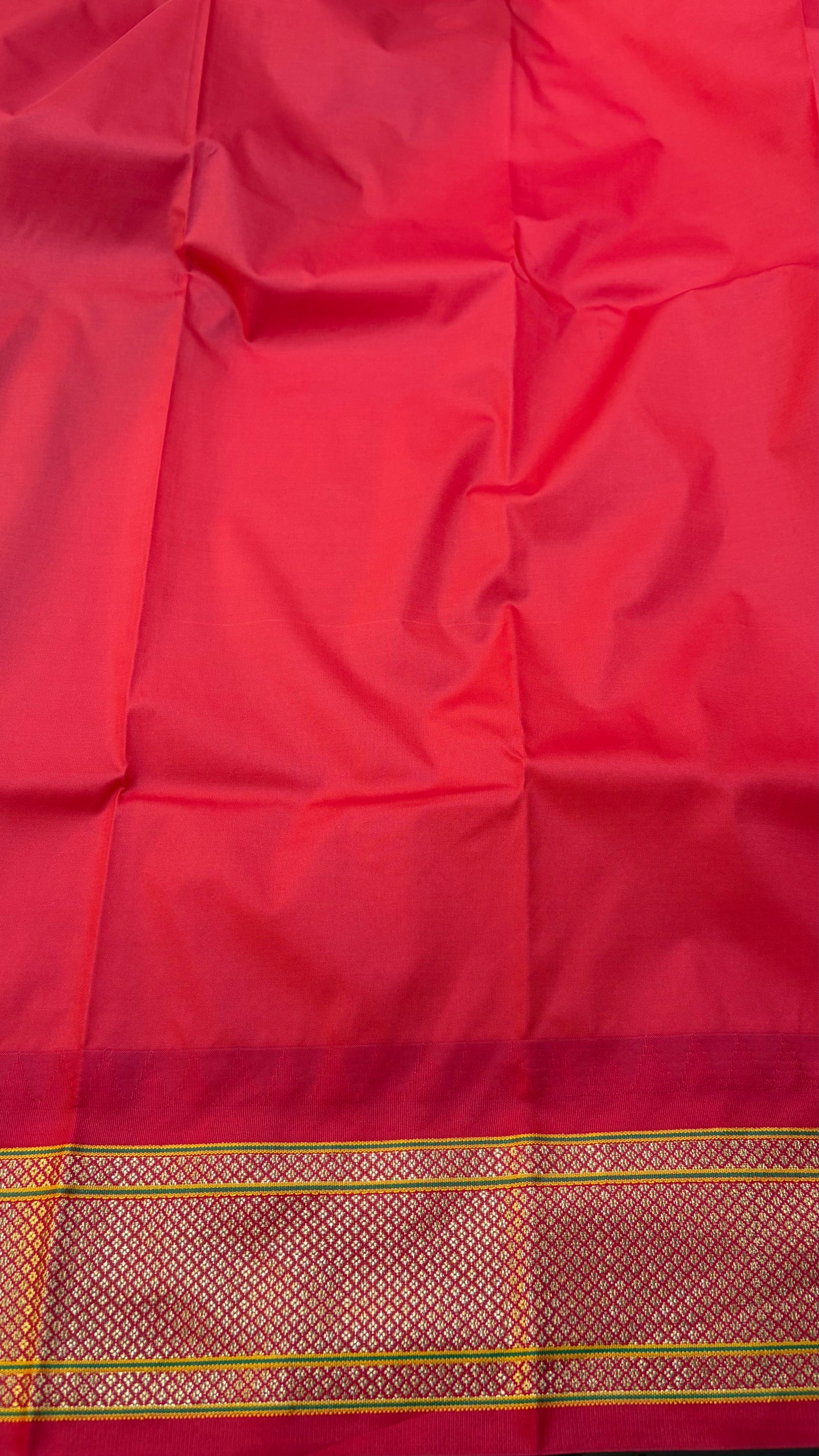 Semi Gadwal Paithani  Saree
