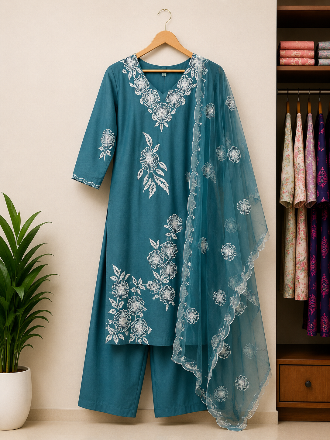 3 piece Kurti Set