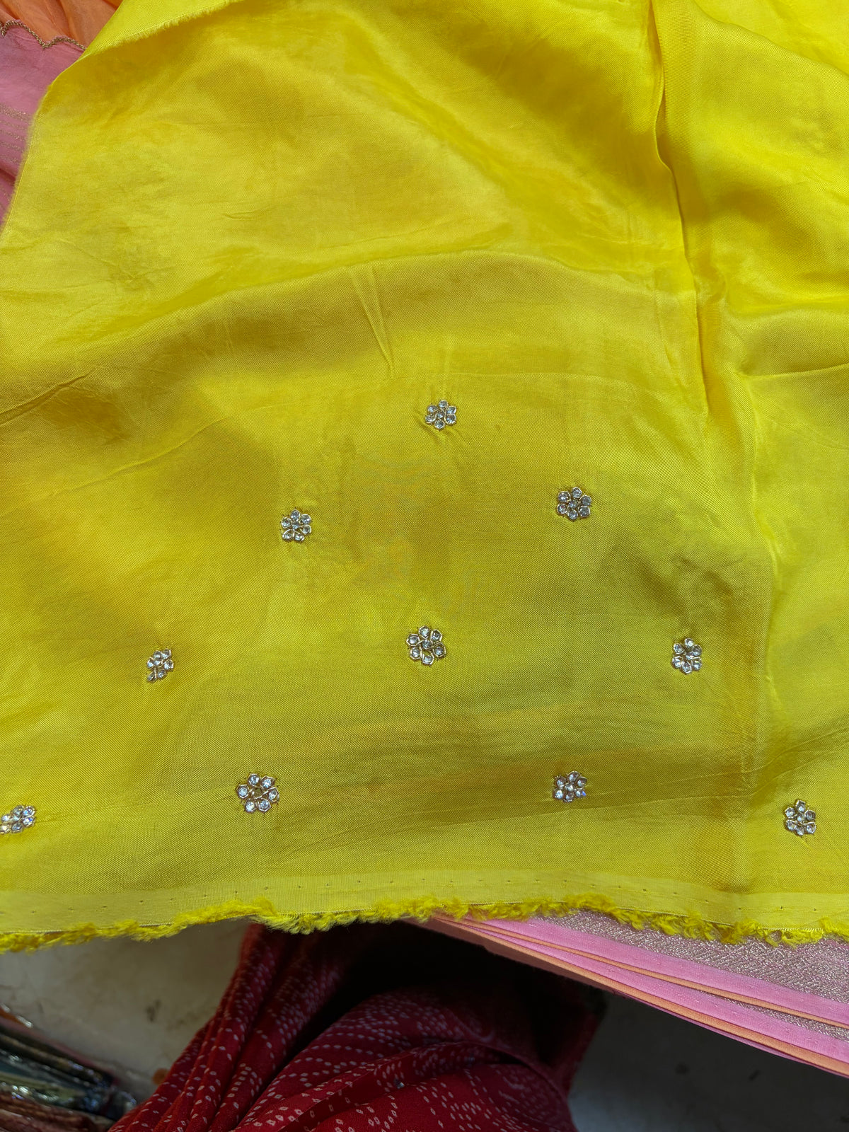 HO Viscose 4D embroidery Saree