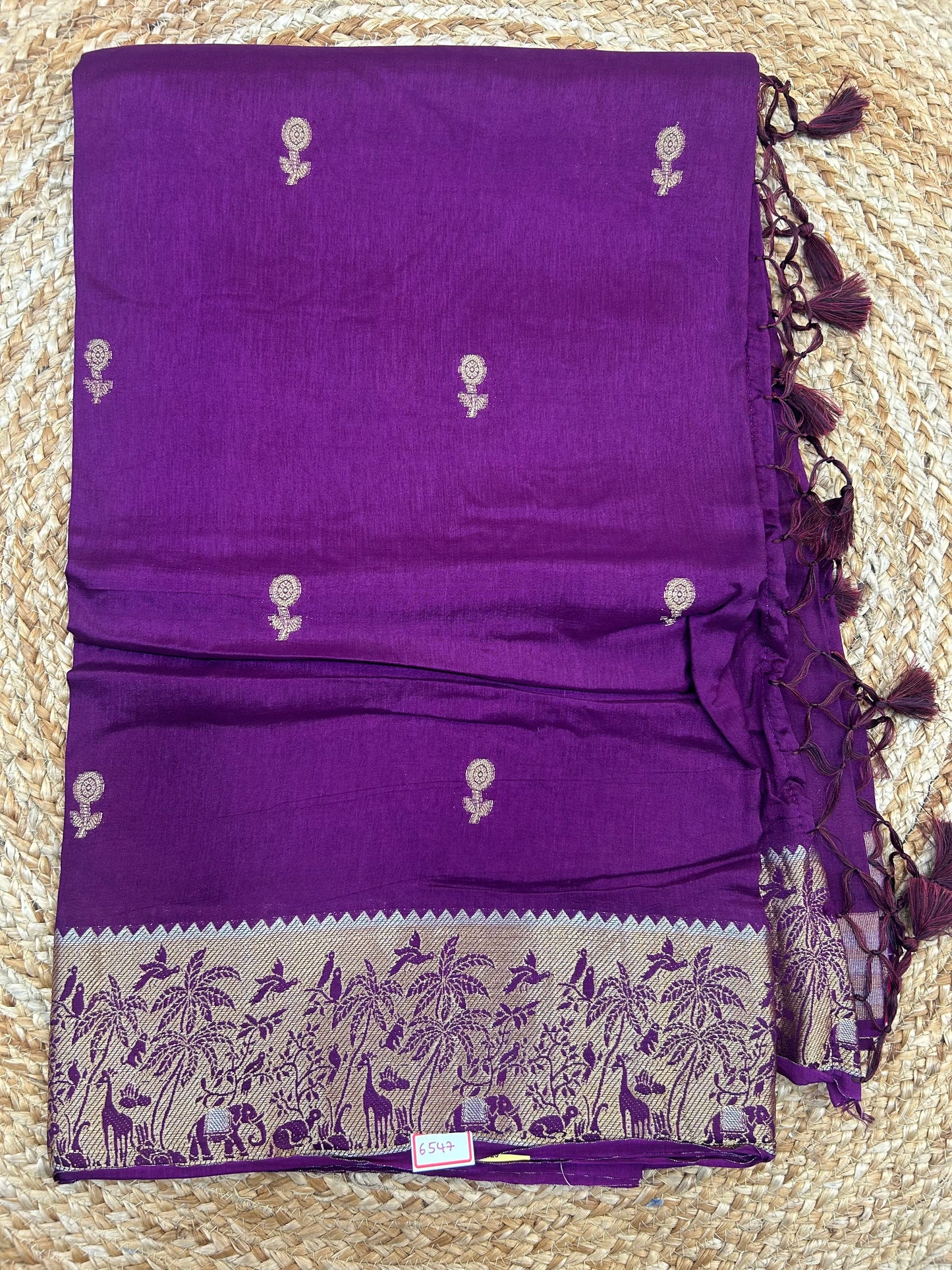 Russian Crepe saree
