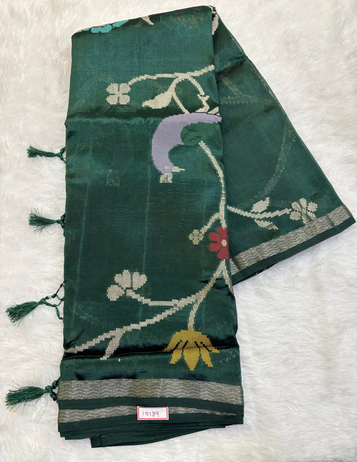Paper Silk Jamdani sarees
