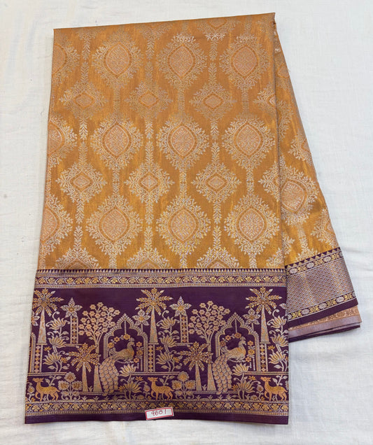Semi Kanchi Meenakari Pattu Saree