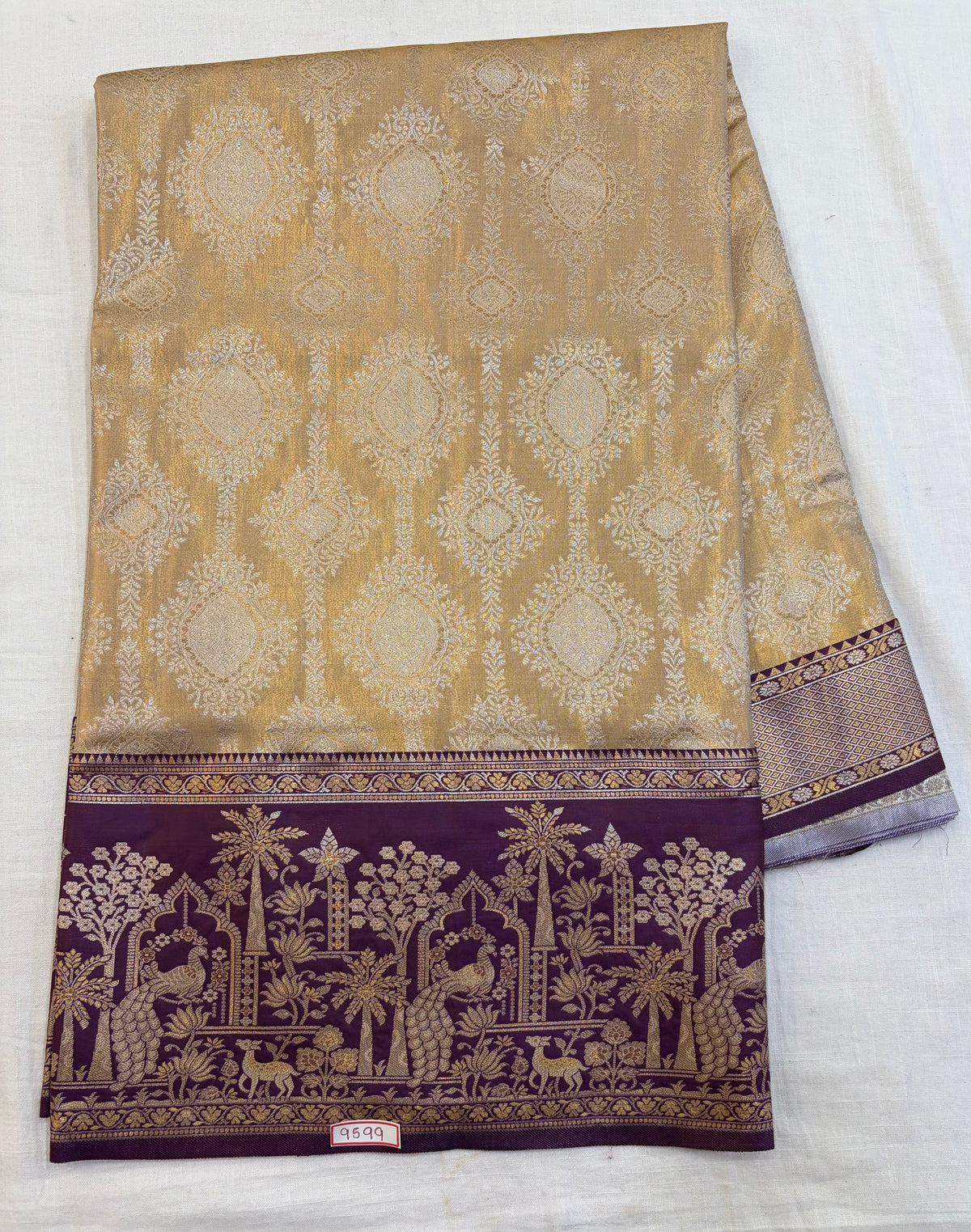 Semi Kanchi Meenakari Pattu Saree