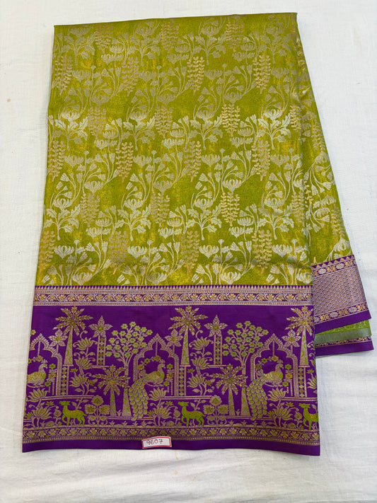 Semi Kanchi Meenakari Pattu Saree