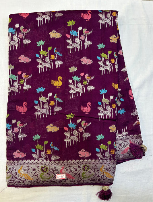 Banaras Mashru Satin Sarees