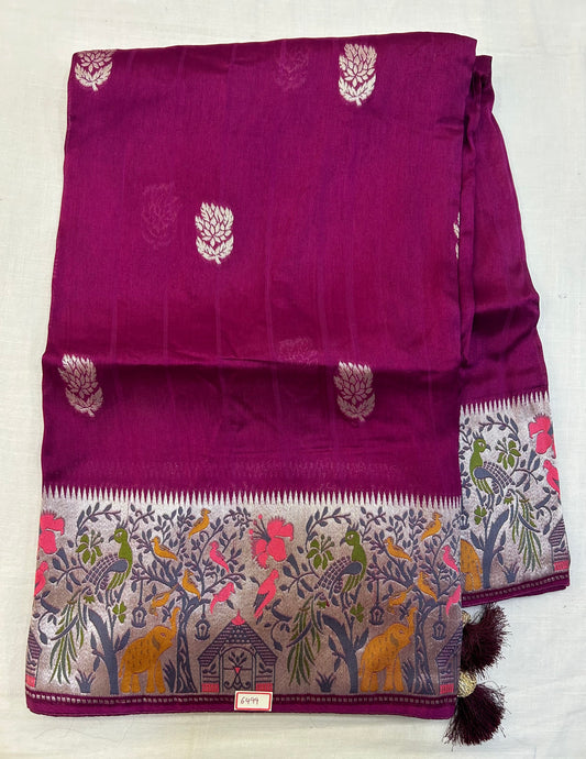 Banaras Mashru Satin Sarees