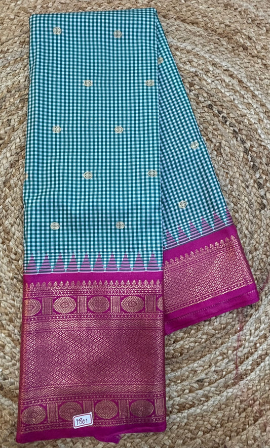 Semi Gadwal Sarees