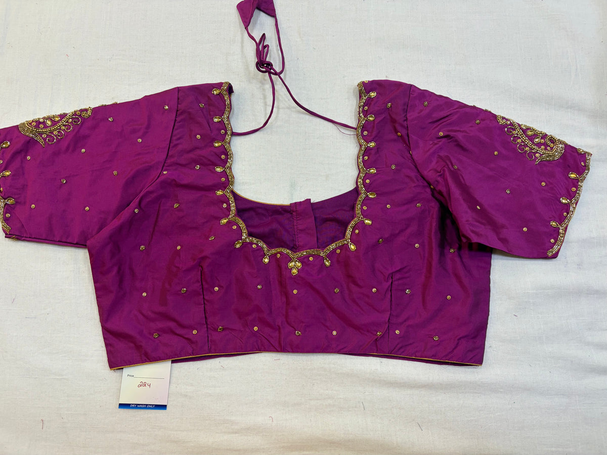 Readymade Maggam work Blouse