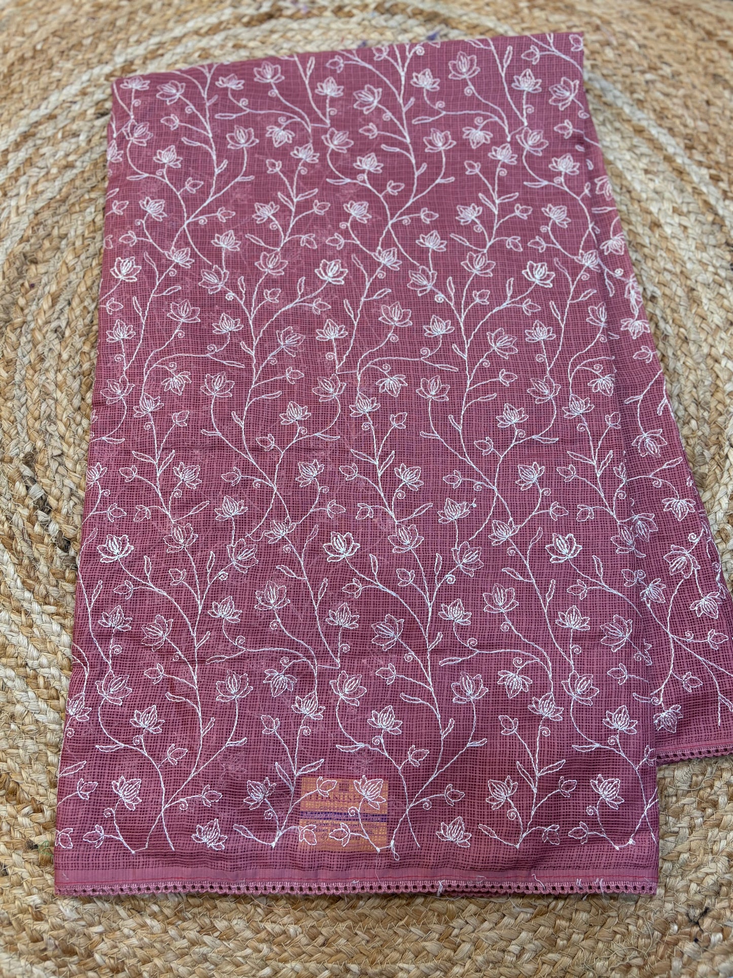 Kota Embroidery Sarees