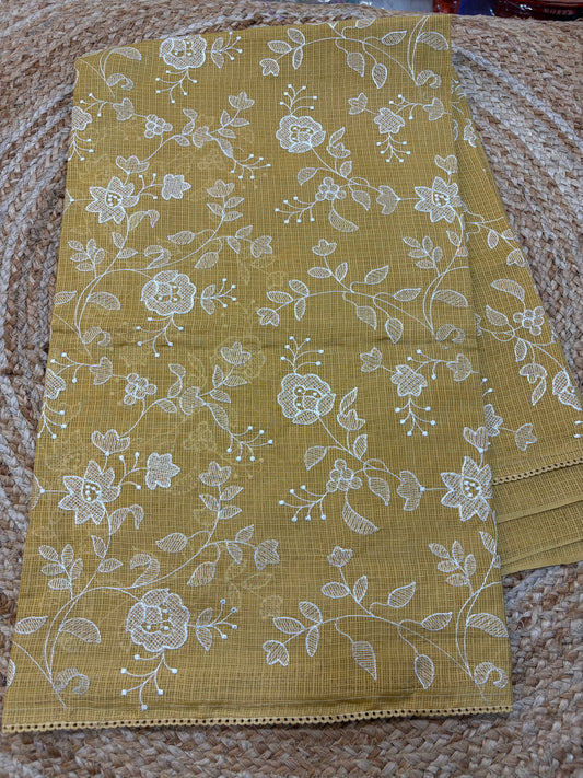 Kota Embroidery Sarees