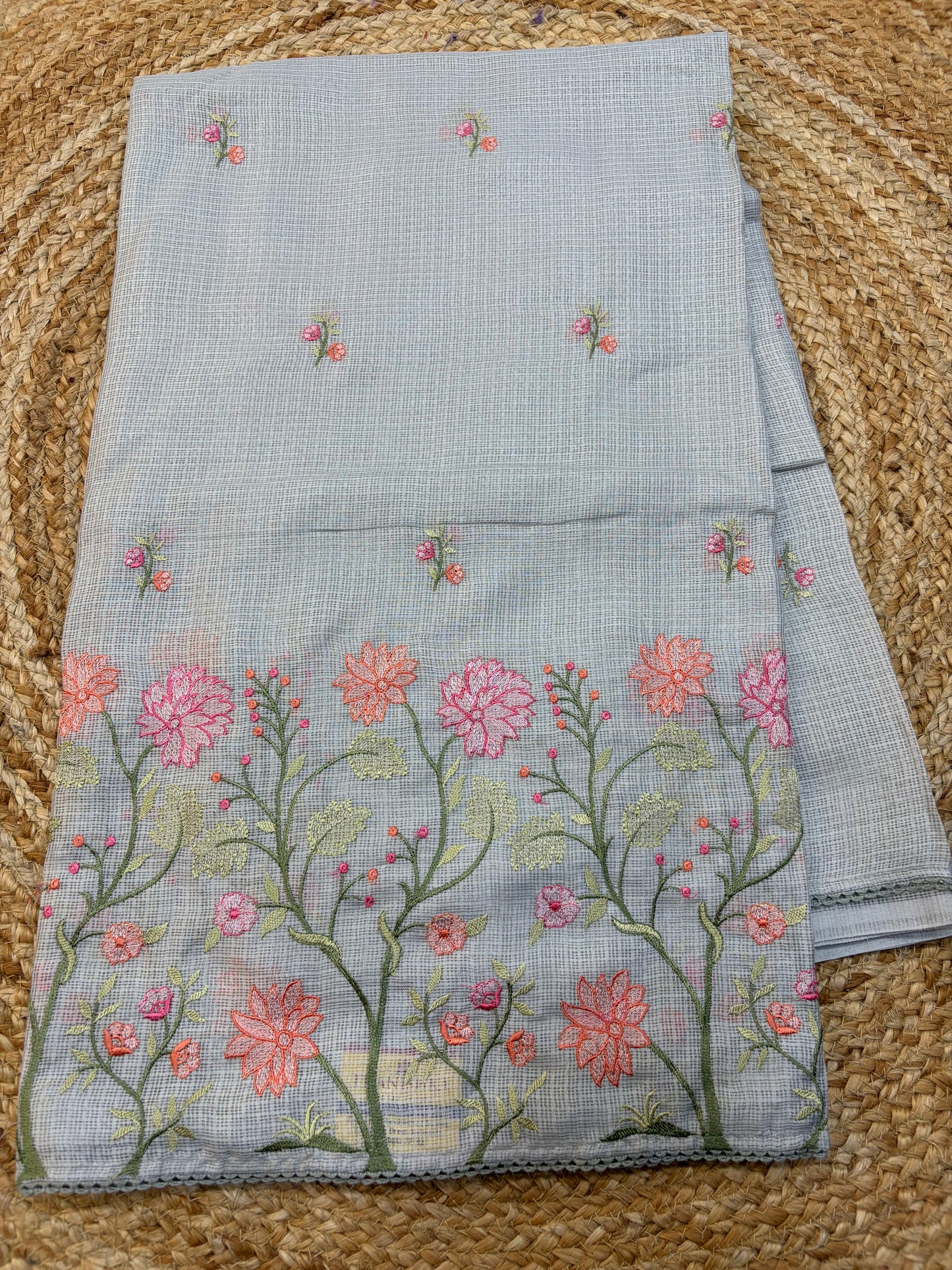 Kota Embroidery Sarees