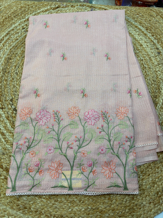 Kota Embroidery Sarees