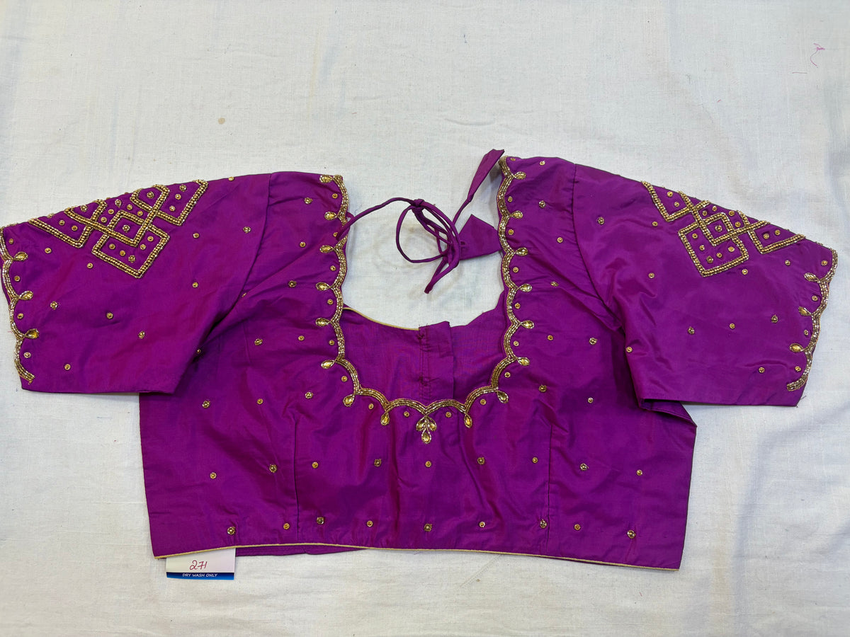 Readymade Maggam work Blouse