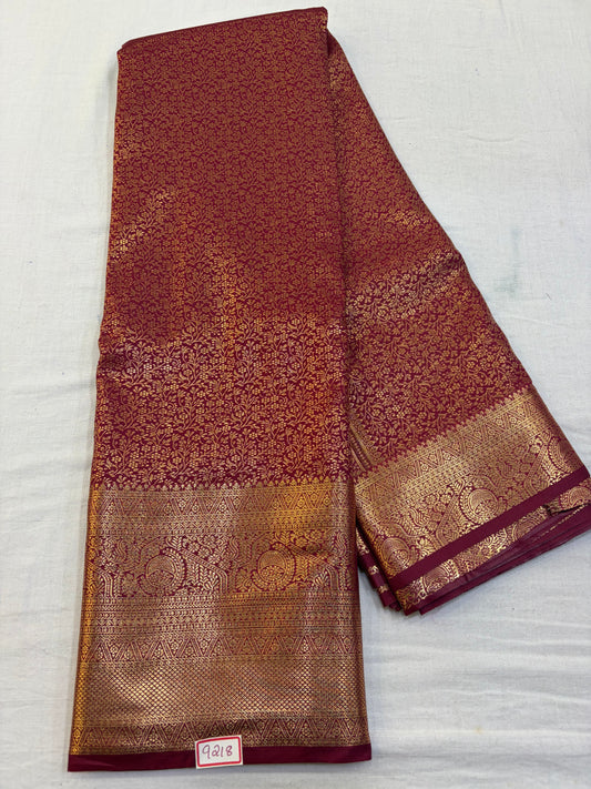 Semi Kanchi Pattu Saree - Pencil Work