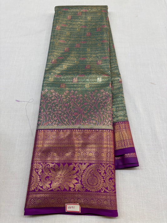 Semi Kanchi Tissue Pattu Sarees