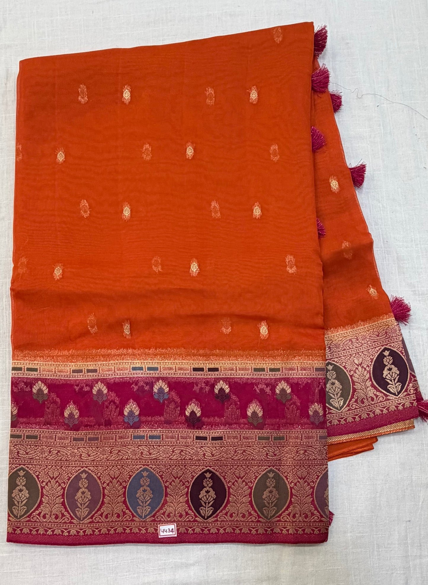 Pure Kora Saree