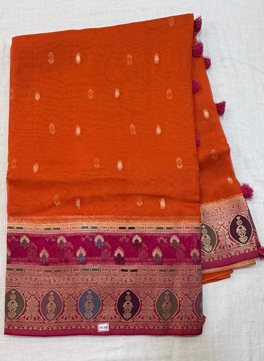 Pure Kora Saree