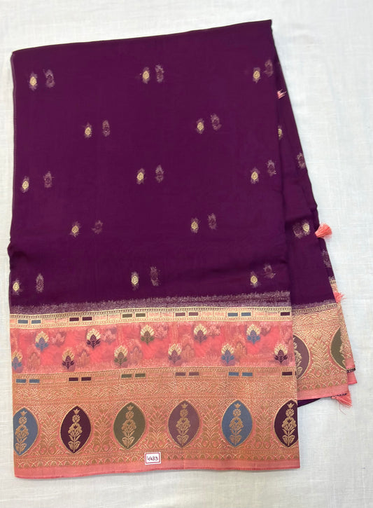 Pure Kora Saree