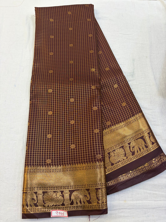 Semi Kanchi Pattu Sarees