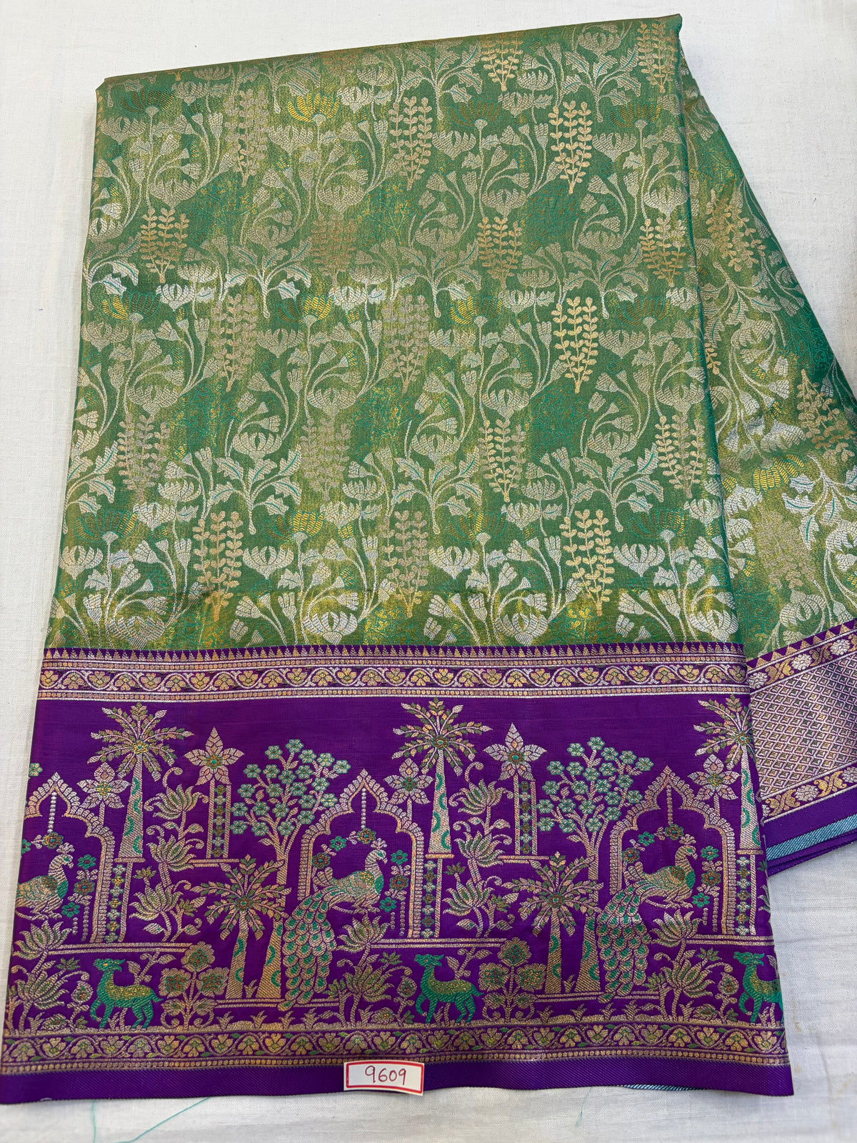 Semi Kanchi Meenakari Pattu Saree