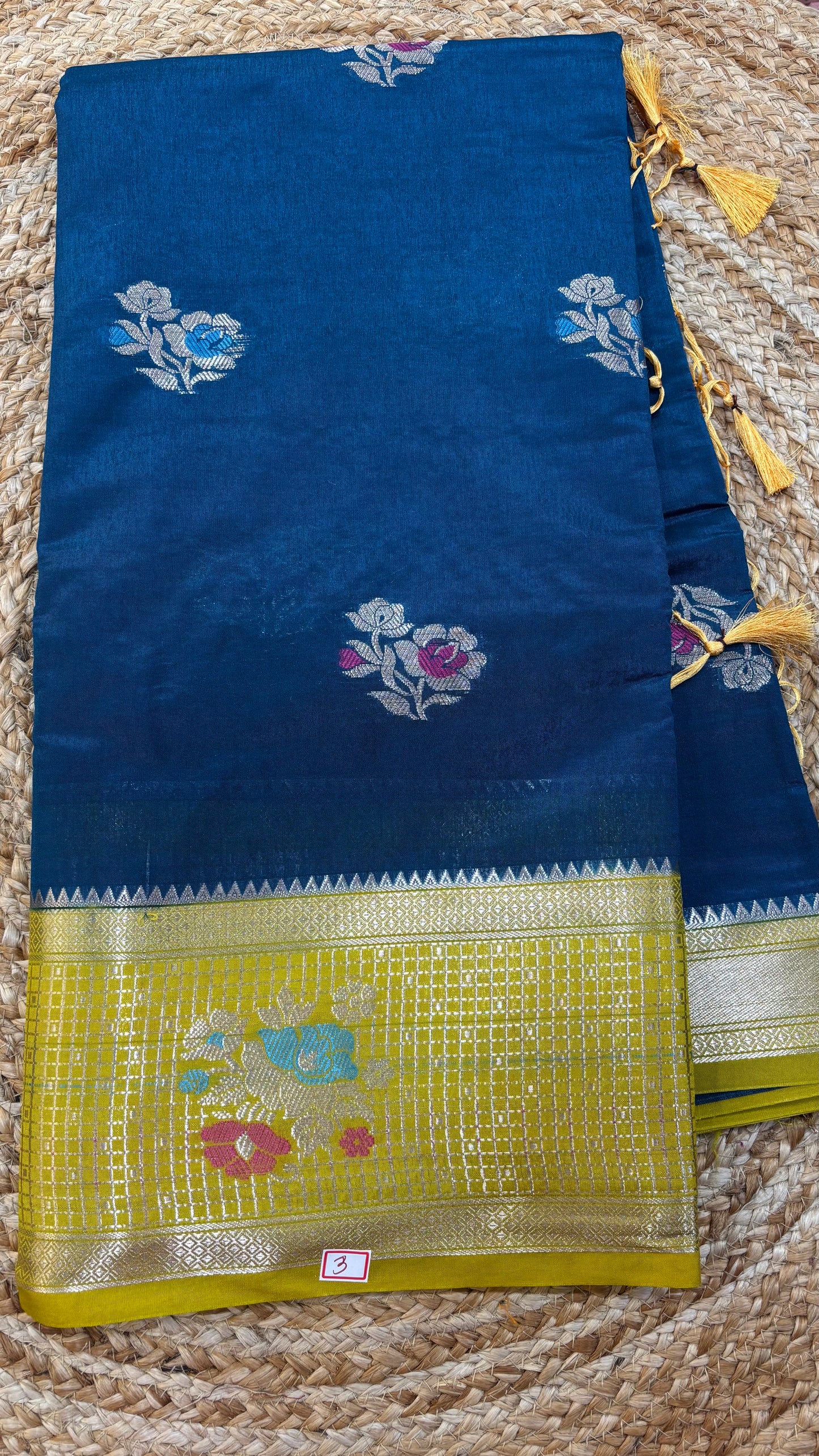 Kacha Mango Saree