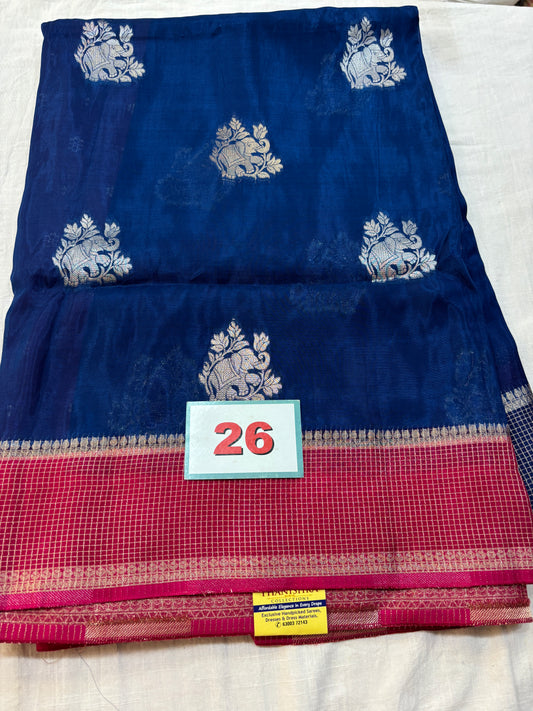 Banaras Viscose Sarees-26