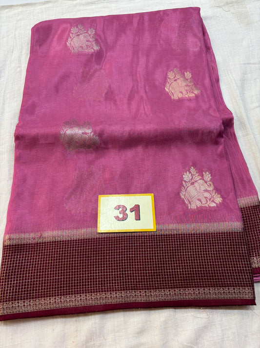 Banaras Viscose Sarees-31