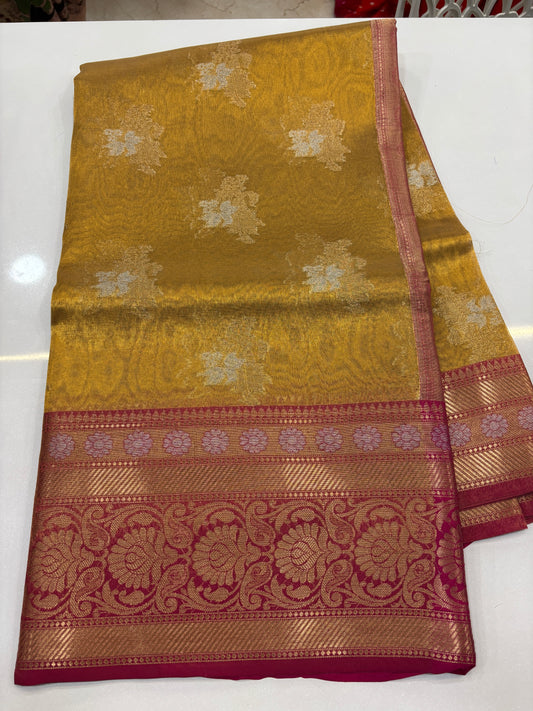 Banaras Gold Tissue Saree