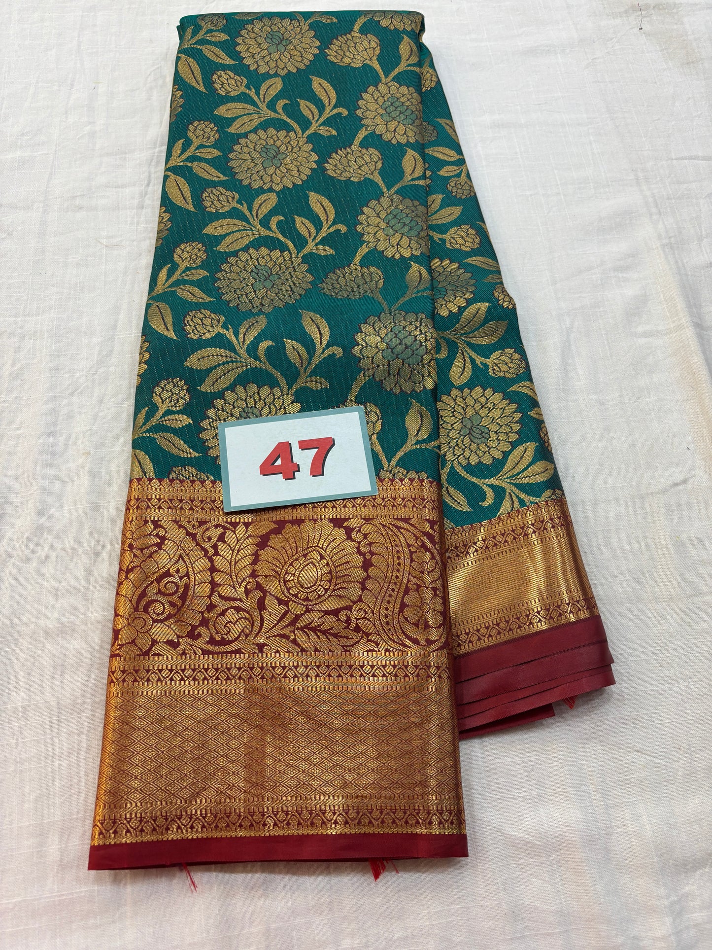 Semi Kanchi SIlk Saree-47