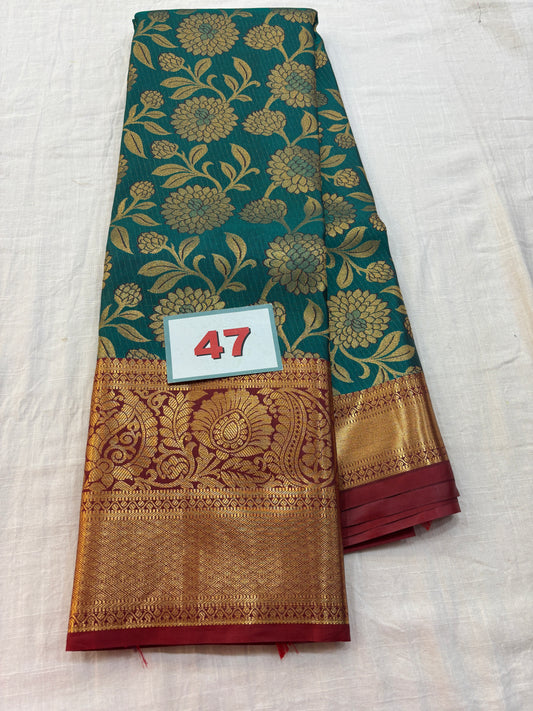 Semi Kanchi SIlk Saree-47