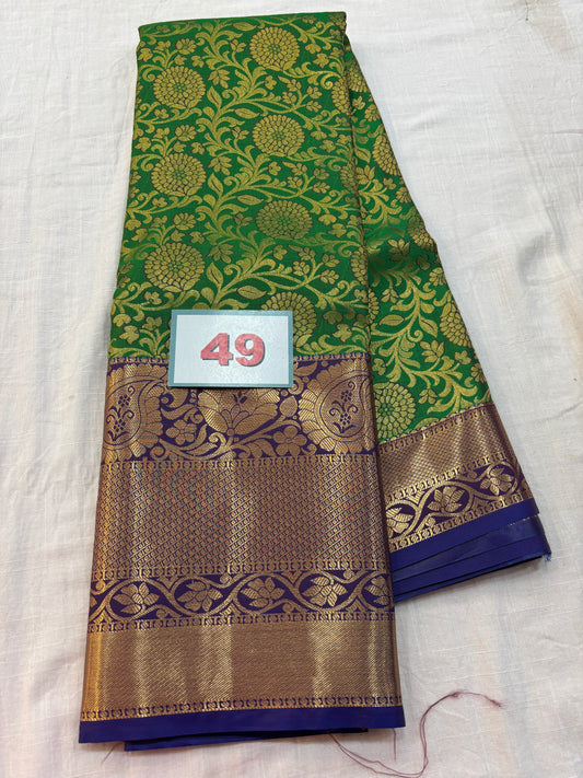 Semi Kanchi SIlk Saree-49
