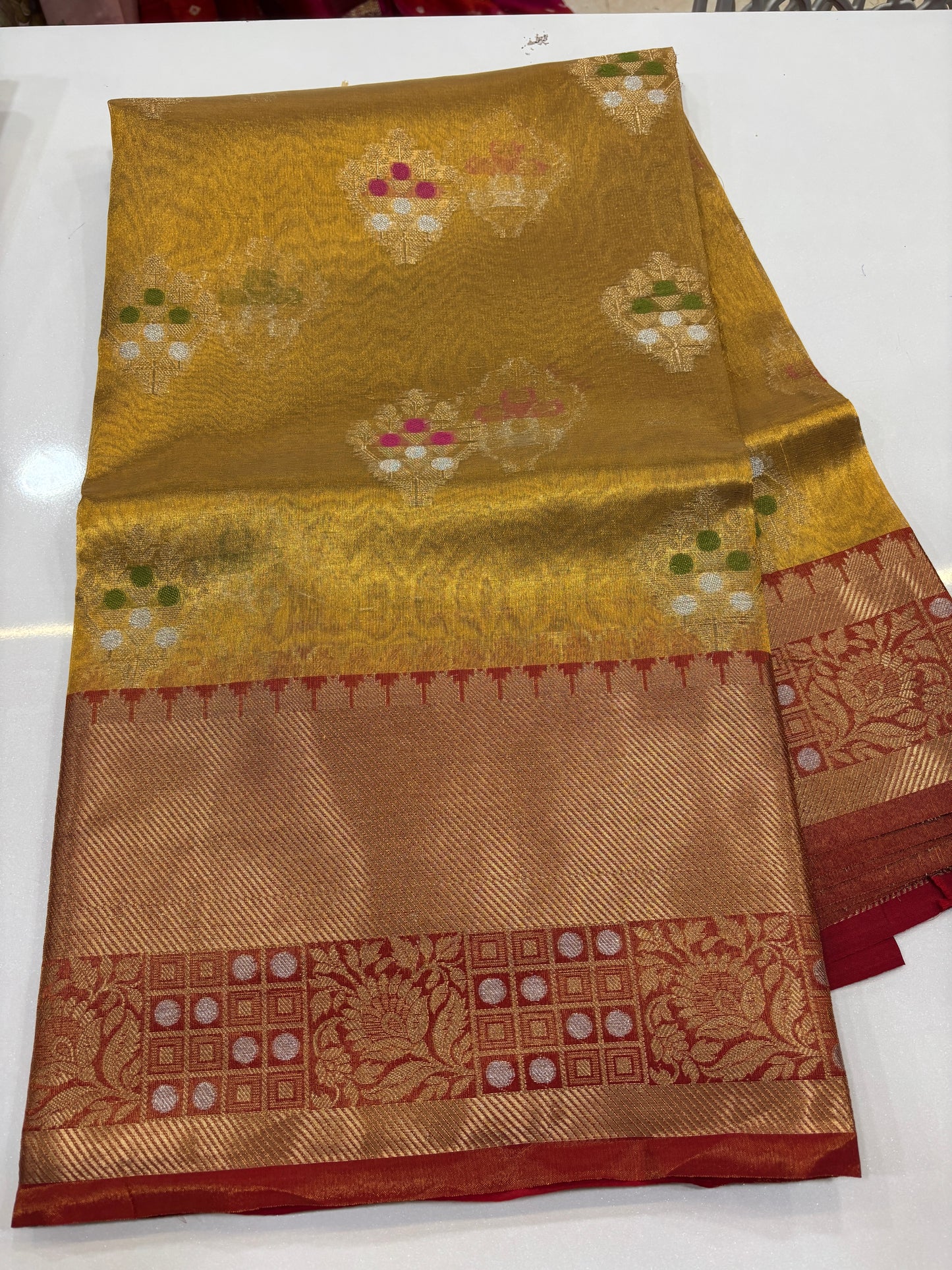 Banaras Gold Tissue Saree